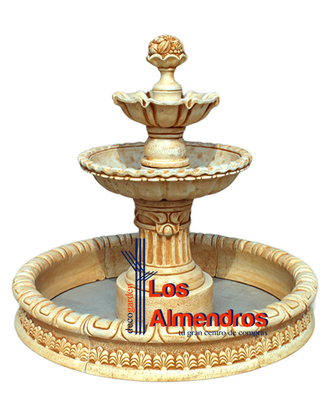 Fuente Frutero Mini con Estanque Decorativo | Los Almendros