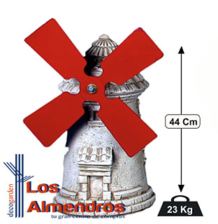 Molino Pequeño 44cm Piedra Artificial Jardín | Los Almendros