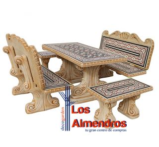 Comedores con azulejos de piedra artificial | Los Almendros