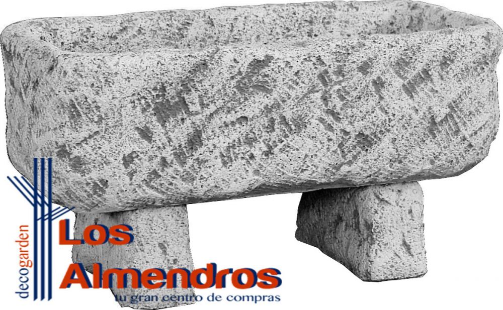 Jardinera De Piedra Rustica Patas Grande 100cm Los Almendros Pasos a seguir para la construcción de una jardinera de piedra para nuestro huerto o jardín. jardinera de piedra rustica patas