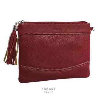 cartera de fiesta burdeos