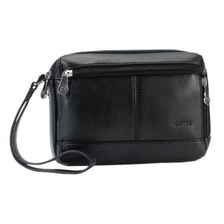 neceser negro para hombre polipiel