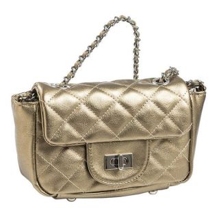 bolsos bandolera mujer dorado