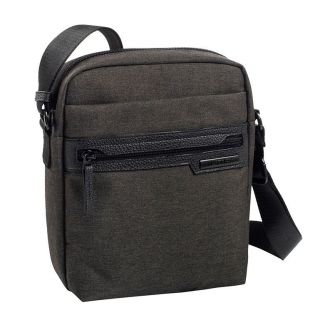 bolso bandolera hombre gris