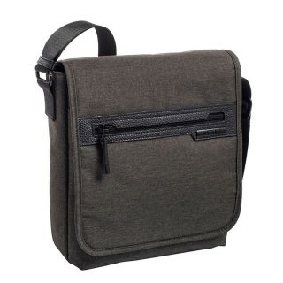 bolso bandolera hombre gris