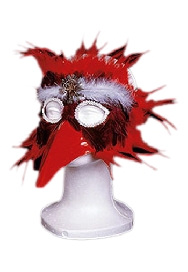 Antifaz pico en rojo