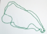 Collar charleston verde