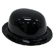 Sombrero bombin plástico