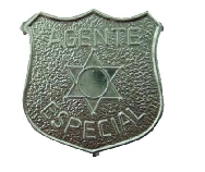 Chapa policía pequeña