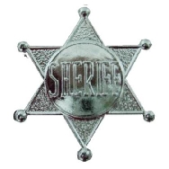 Chapa sheriff pequeña