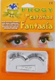 Pestañas plata