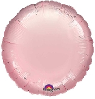 Globo  circulo rosa pastel