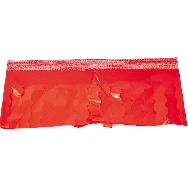 Fleco plastico rojo (25 mts.)