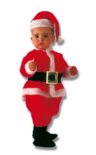 Disfraz de Papa Noel bebe