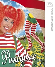 Panty rayas rojo y blanco