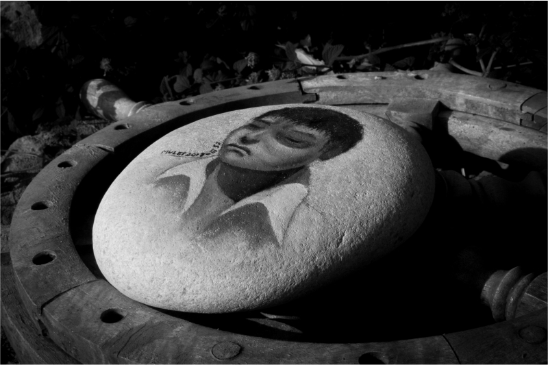 Foto El niño de los ojos tristes