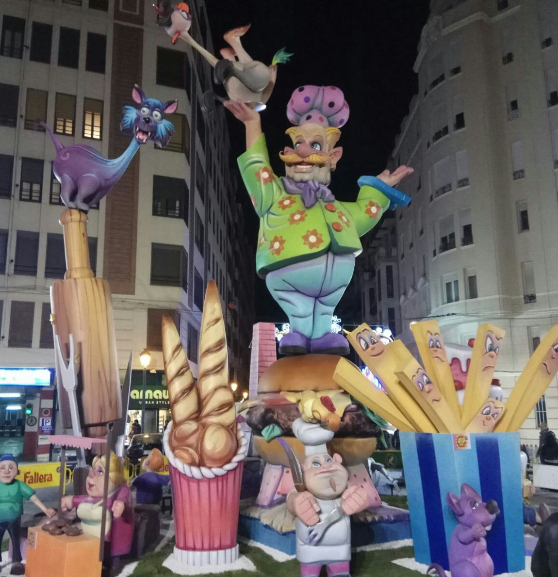 Foto CUMPLIMOS EN VALENCIA!! FALLAS 2018