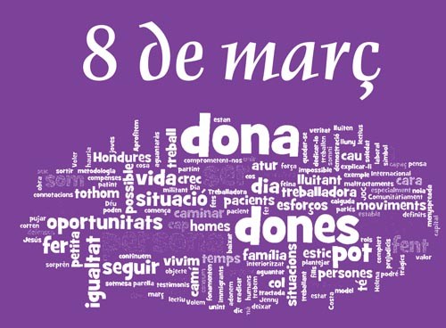 8 de març, dia de la dona.