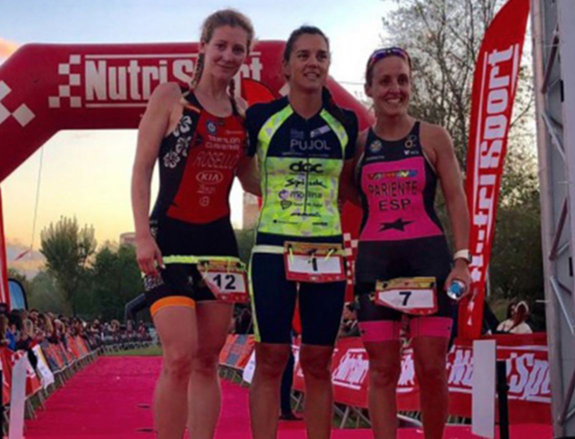 Cristina Roselló second in the Spanish Cup of Middle Distance Triathlon