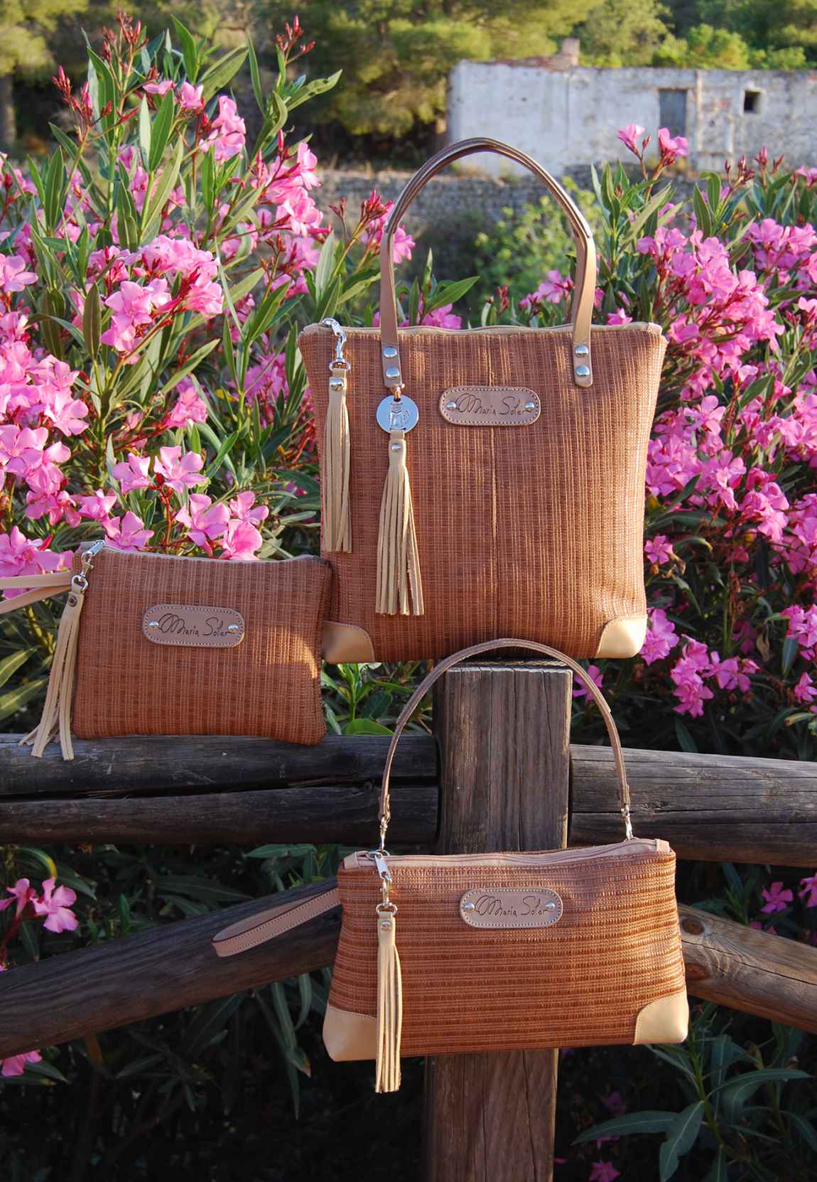 Picture ECO-RAFIA Bag, by Maria Soler 