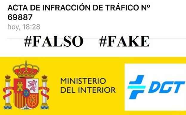 Estafa con falsas multas con correo falso de la DGT