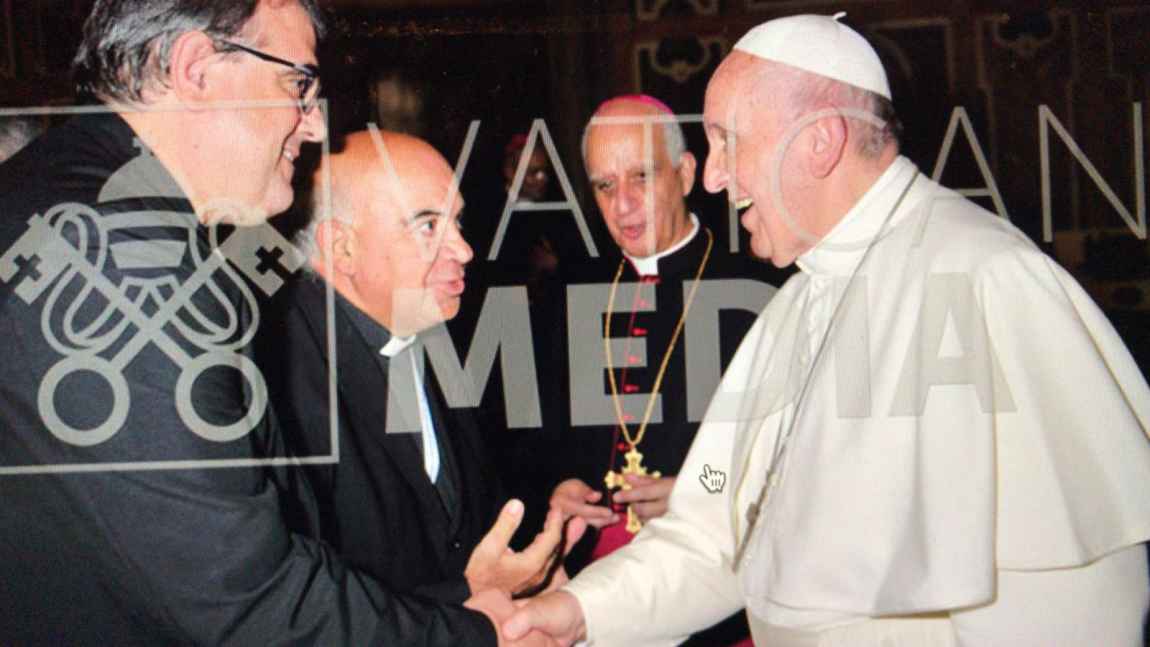 Foto Presentes en Roma: Caminos de Nueva Evangelización. 