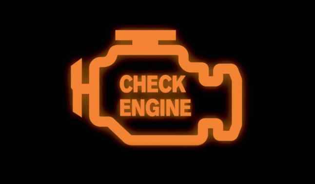 ¿se te ha encendido la luz de avería del motor?