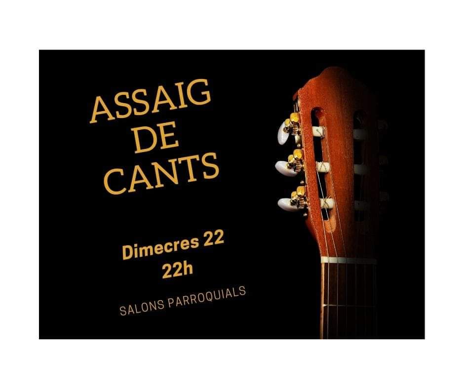 Foto Assaig obert de cants