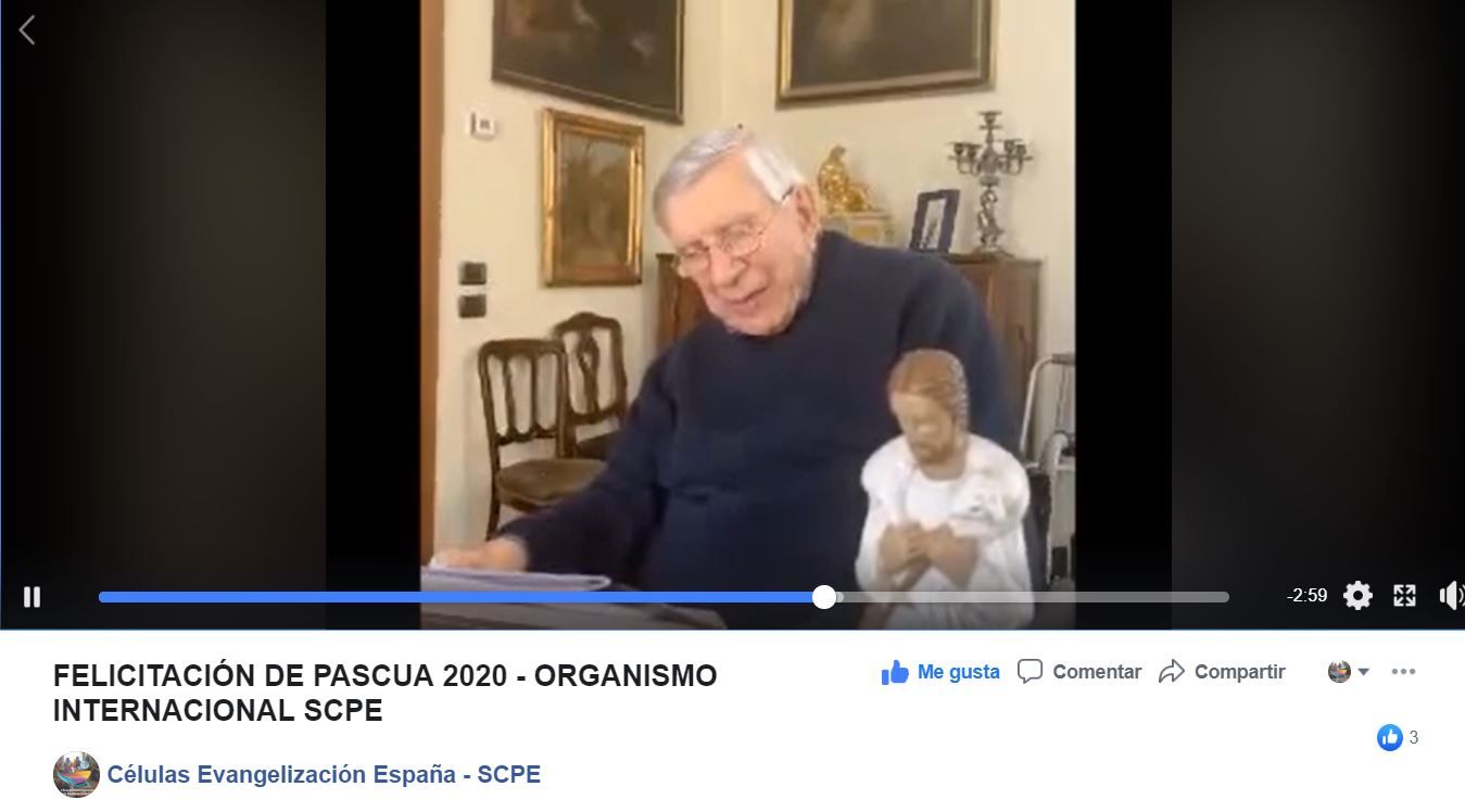 Foto Felicitación Pascua 2020 - Organismo Internacional