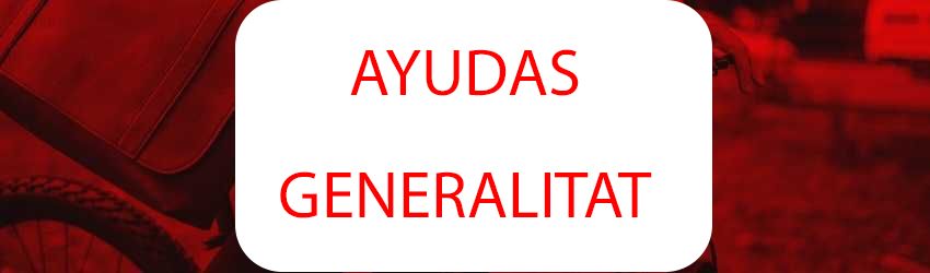 AYUDAS GENERALITAT AL CICLISMO