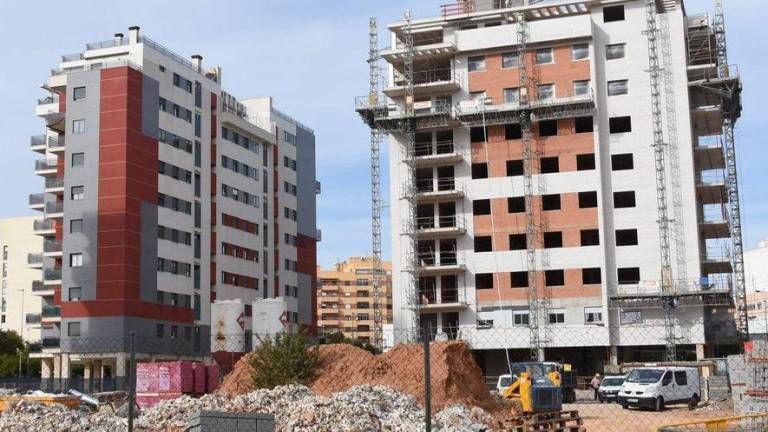 Foto Las constructoras acopian materiales para esquivar el alza de precios del 2022