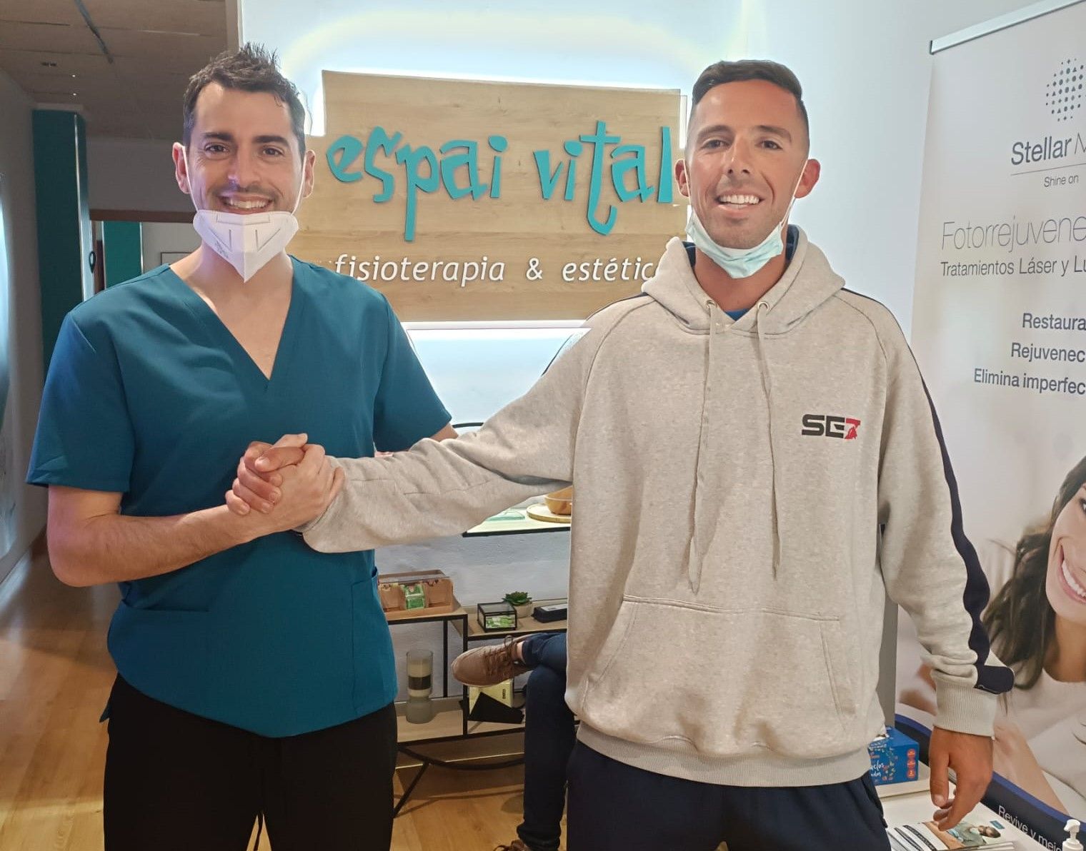 Espai Vital refuerza su apuesta por el deporte esponsorizando a Aarón Cortés