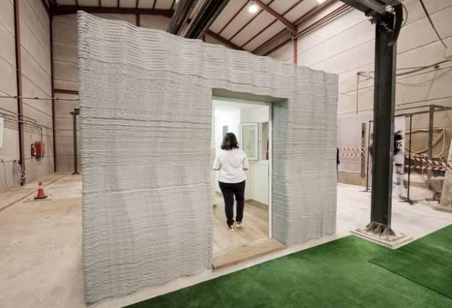 Foto Así es la primera vivienda construida con hormigón 3D en España
