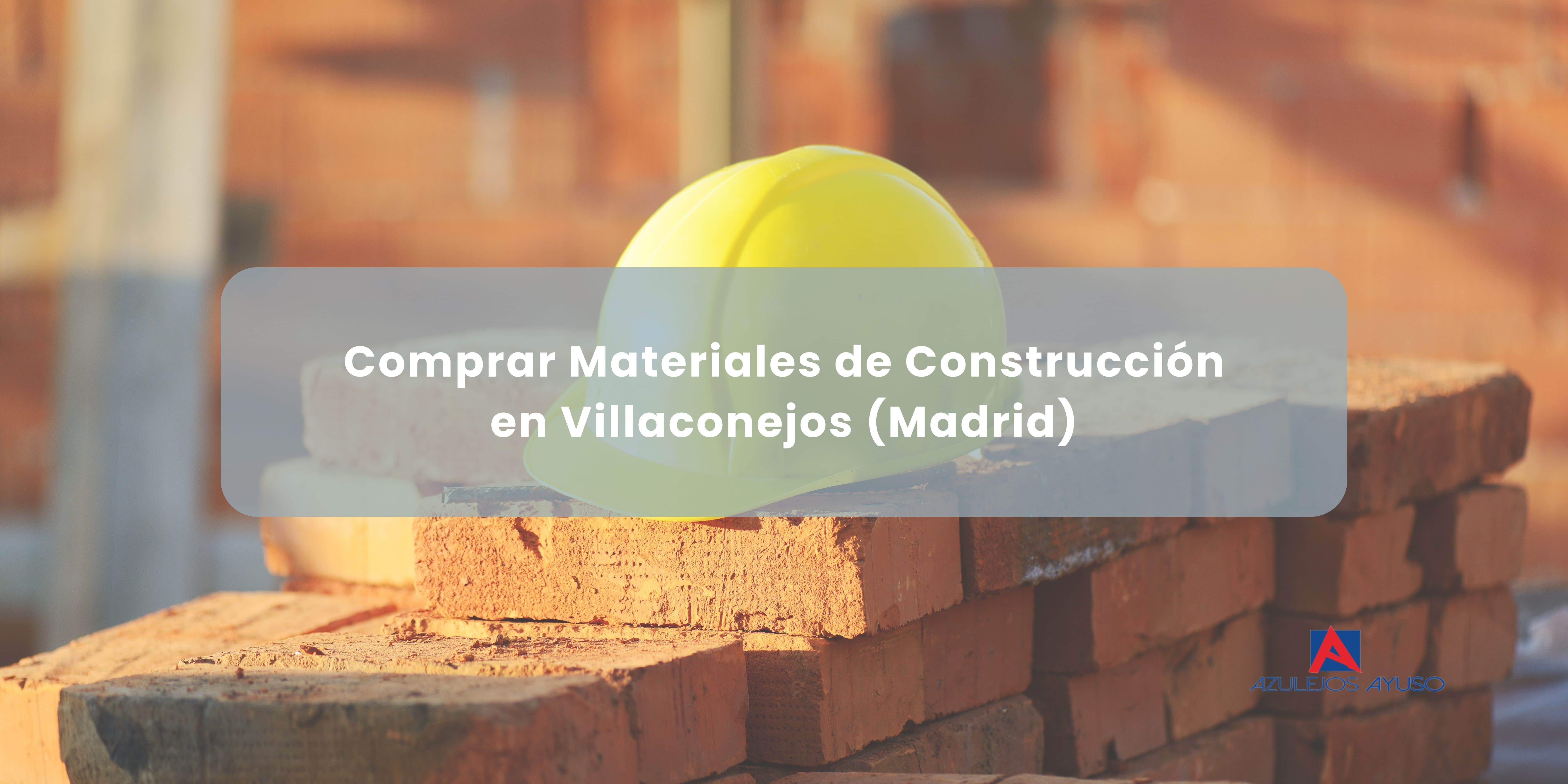 Foto Comprar Materiales de Construcción en Villaconejos