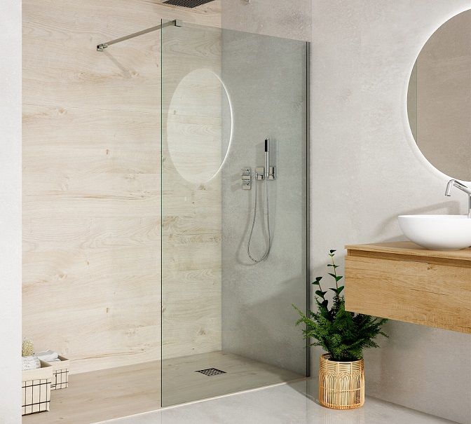 TRANSFORMA TU BAÑO EN UN OASIS DE ELEGANCIA :  MAMPARAS INVISIBLES