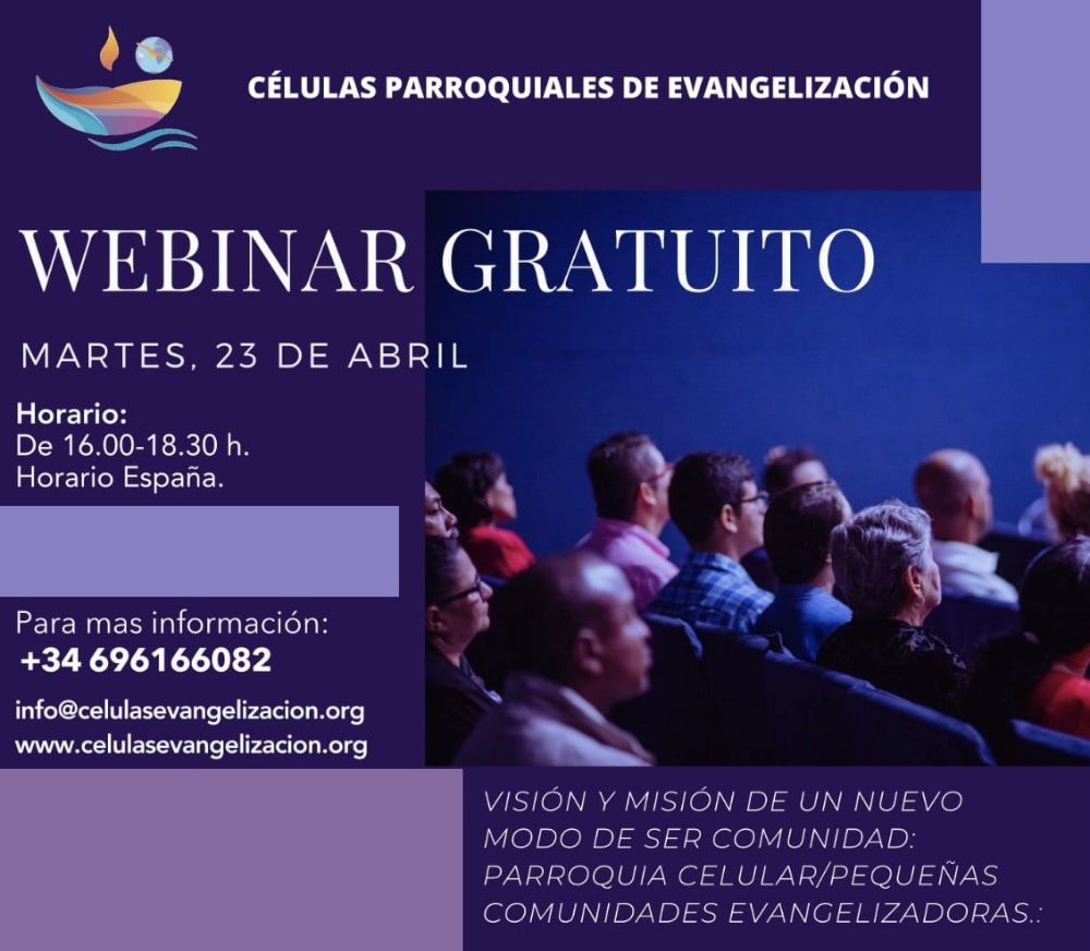 Webinar Células Parroquiales Evangelización 