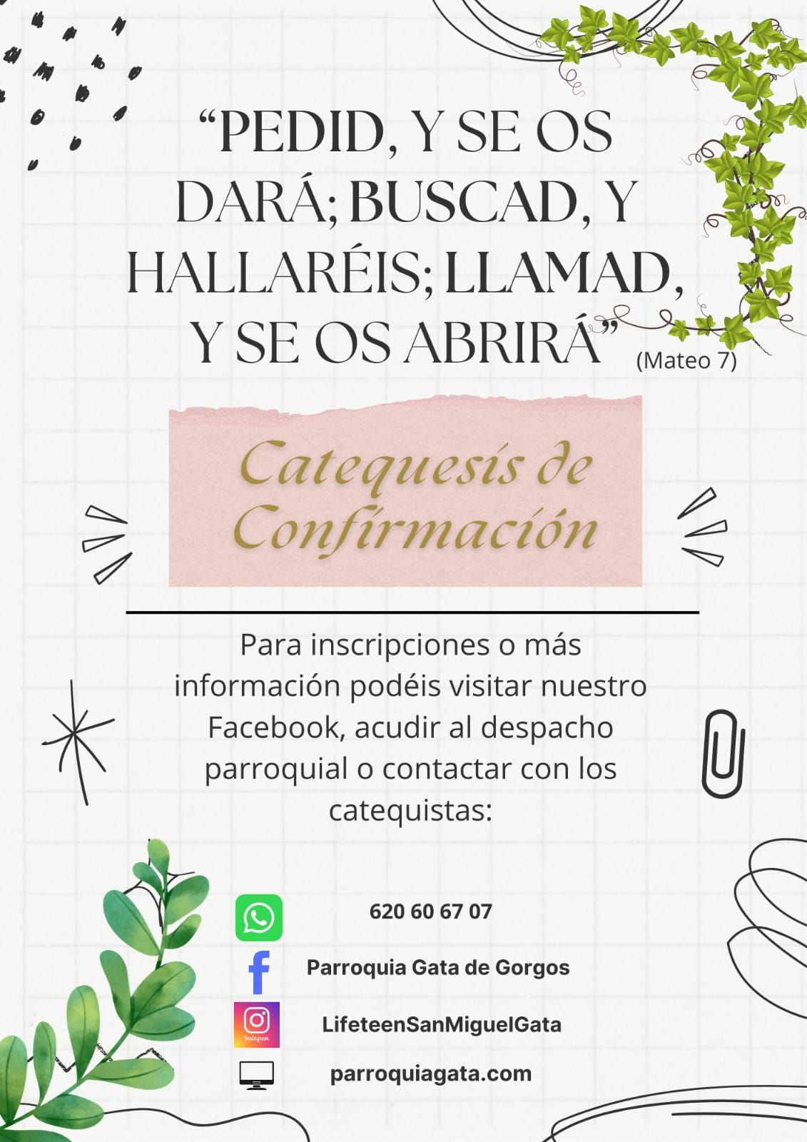 Picture Inscripciones Confirmación 24/25