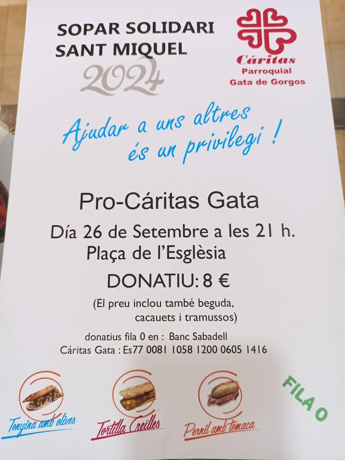 Picture Cena solidaria San Miguel Arcángel