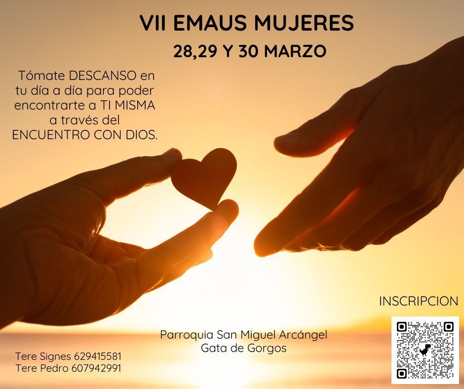 Foto Próximo Retiro Emaús Mujeres
