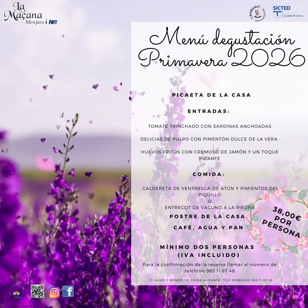 La primavera se sirve en cada plato