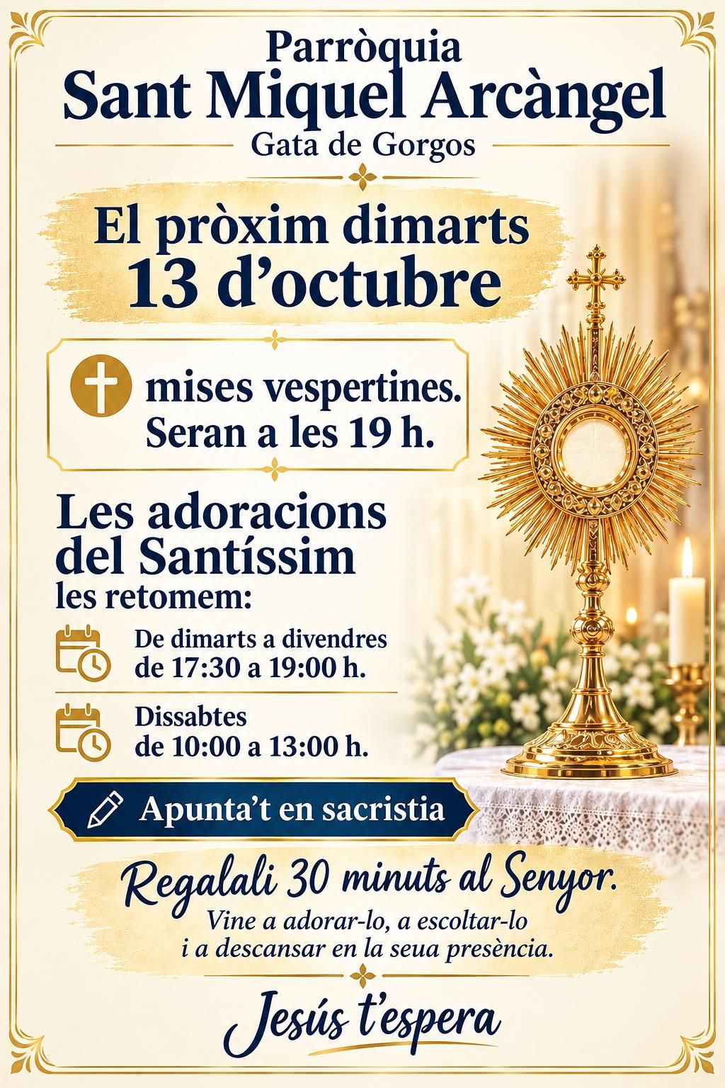 Cambio Horarios