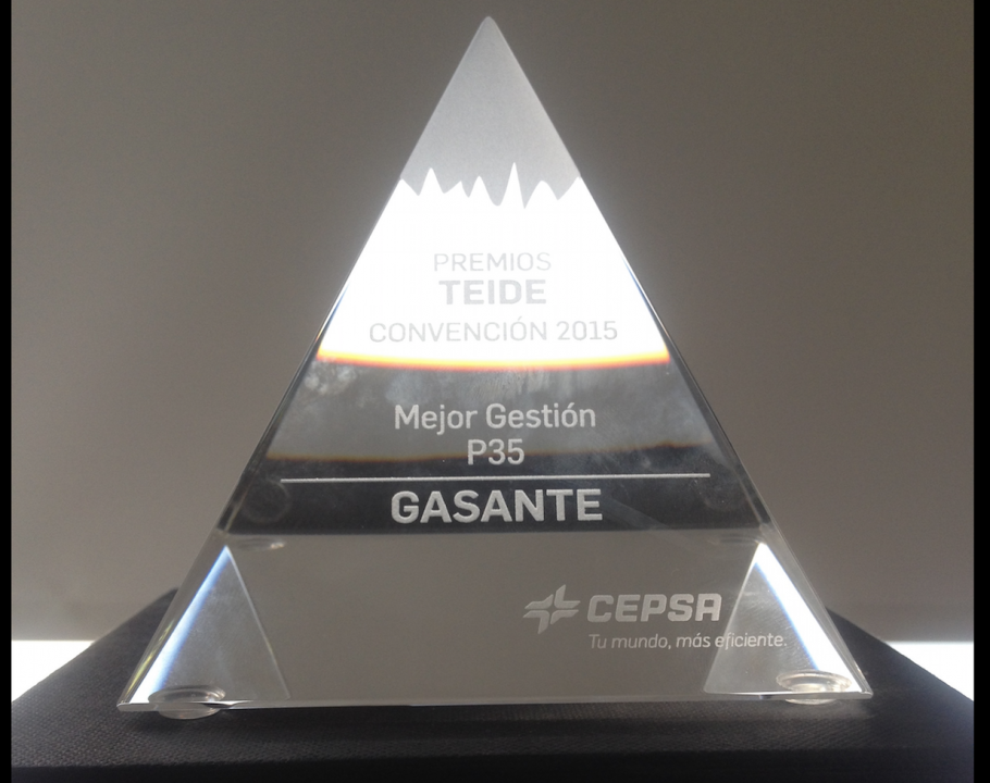 Premio Teide a la mejor gestión P35