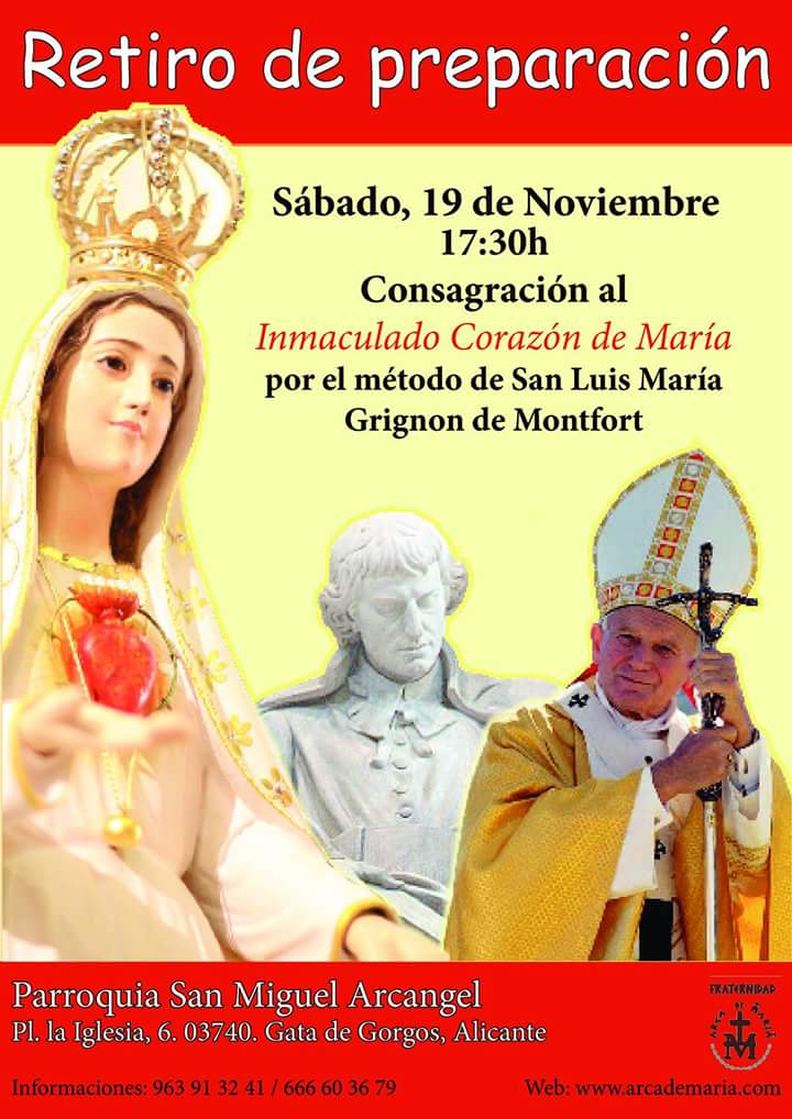 Consagración a la Virgen María