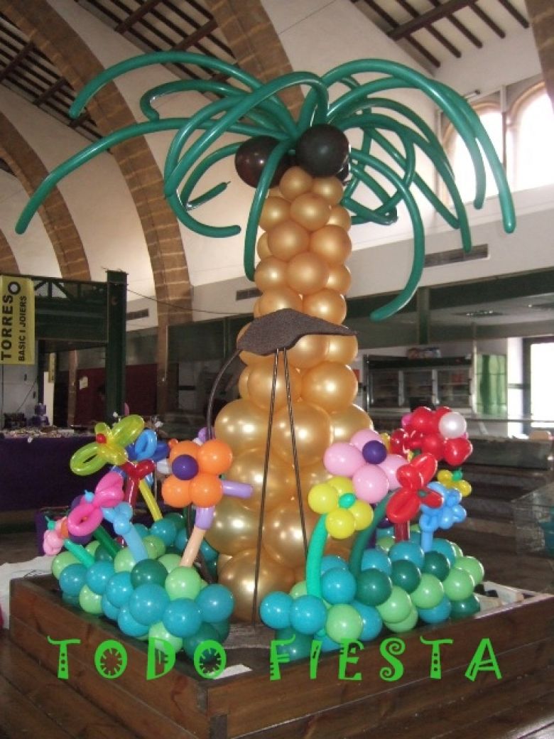 Decoración con globos